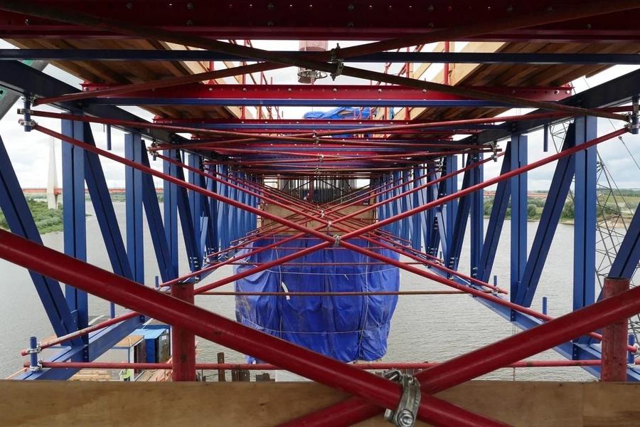 Уникальная технология позволит в два раза сократить сроки возведения моста при строительстве М-12