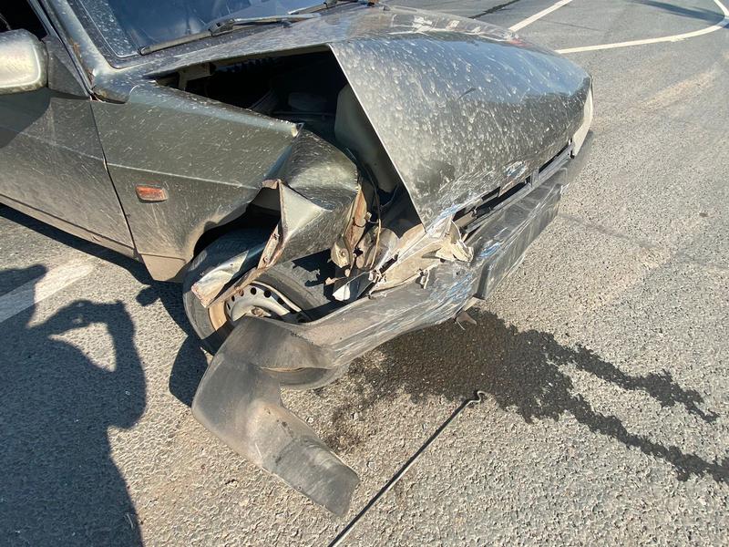 На трассе Чистополь - Нижнекамск молодой водитель на «ВАЗе» снес ехавший по главной дороге Matiz