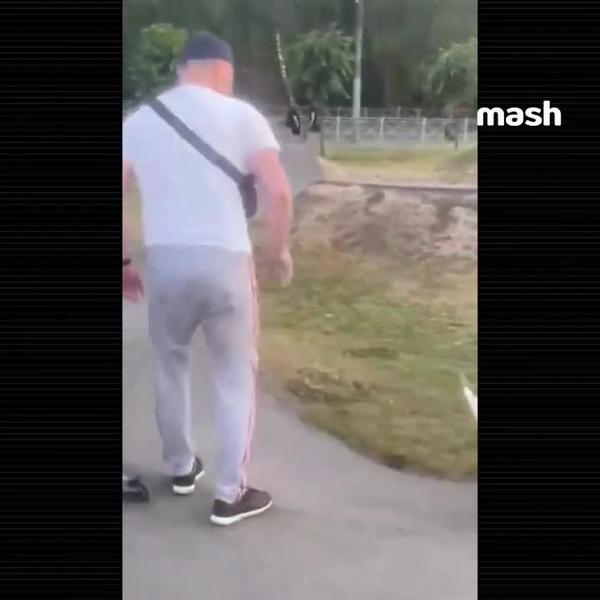 Папаша ударил самокатом обидчиков своего сына в подмосковном Видном