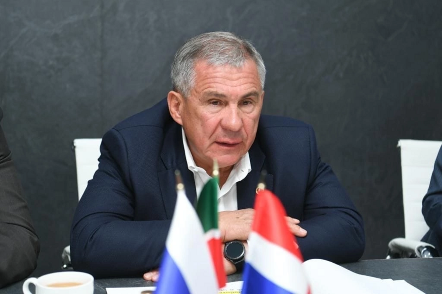 Рустам Минниханов встретился с губернатором Пермского края Дмитрием Махониным