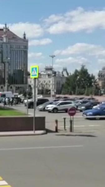 В Казани эвакуировали здание Госсовета