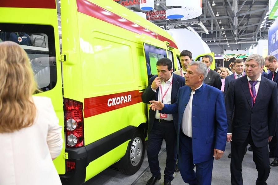 Рустам Минниханов встретился с губернатором Ульяновской области Алексеем Русских