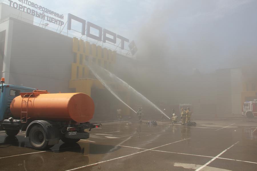 Пожар в ТЦ «Порт»: о проблемах с безопасностью было известно еще весной