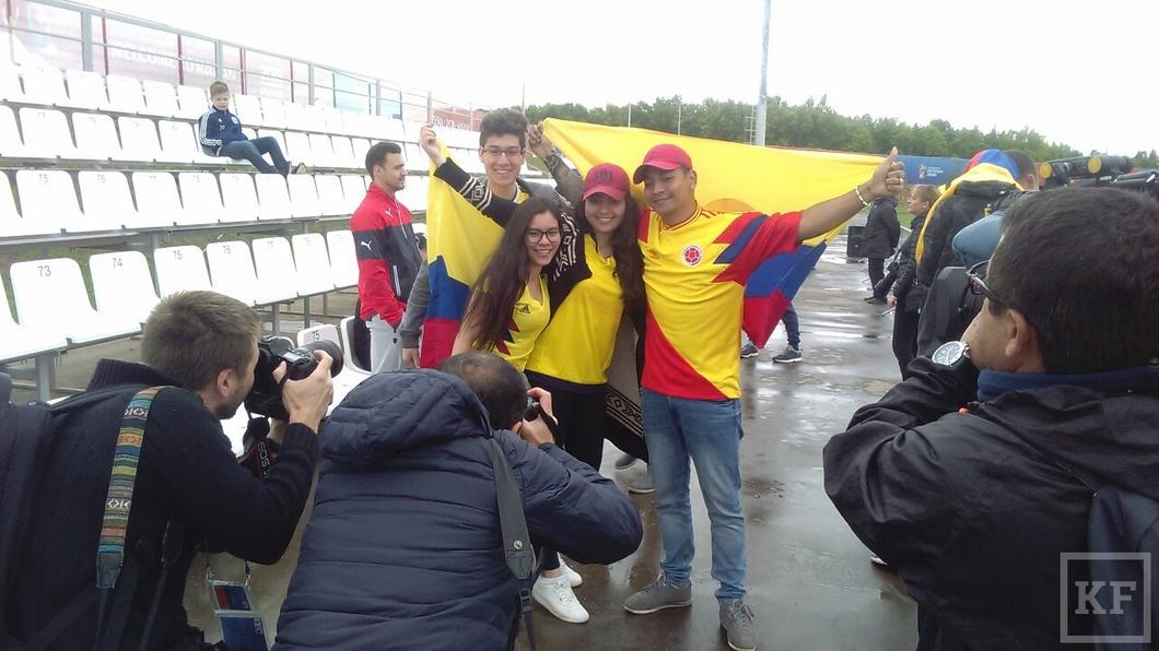 Первый гол Колумбии на татарской земле забил не Фалькао, а «поле Роналду» стало полем Хонды
