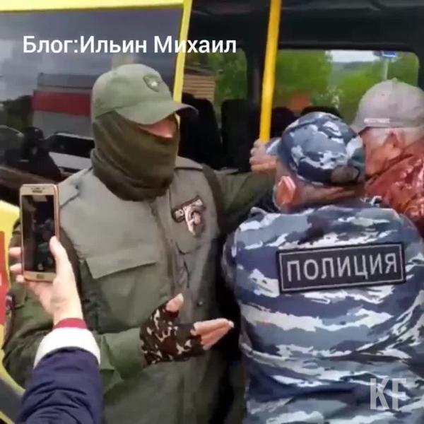 В УВД Казани отказались комментировать жёсткое задержание дедушки за отсутствие маски