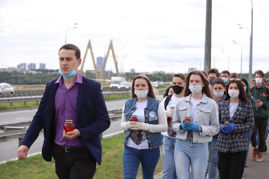 Молодежь Татарстана присоединилась к всероссийской акции «Свеча памяти»