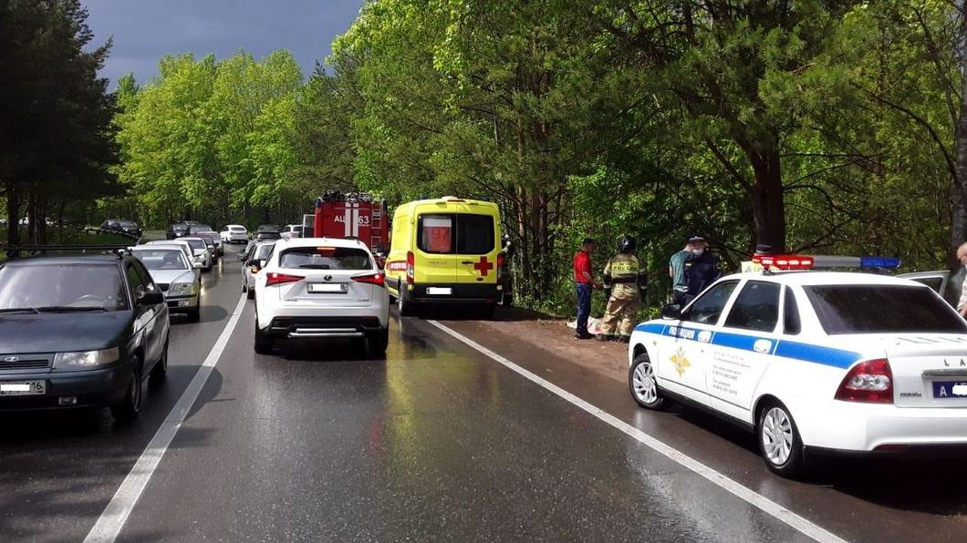 Под Нижнекамском водитель не справился с управлением и угробил пассажирку