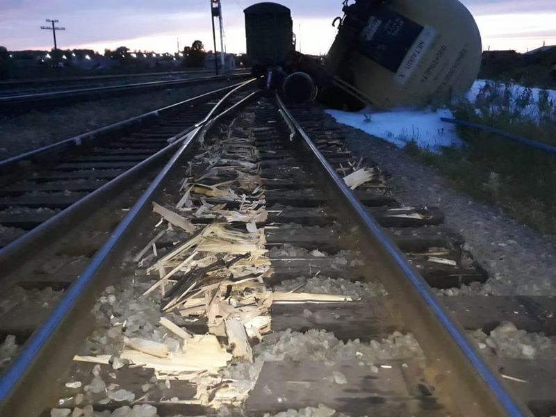 В Татарстане ликвидировали последствия розлива цистерны с метанолом на станции Заинск