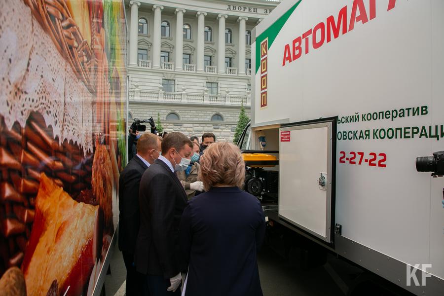 Автолавки получили пять районов Татарстана Автолавки получили пять районов Татарстана