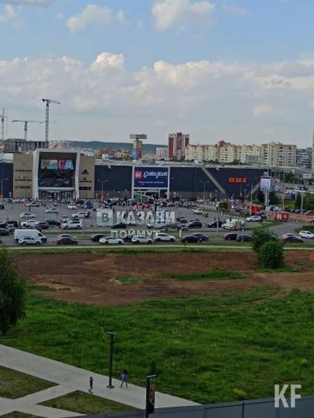 Эвакуировали казанский торговый центр «Мега»
