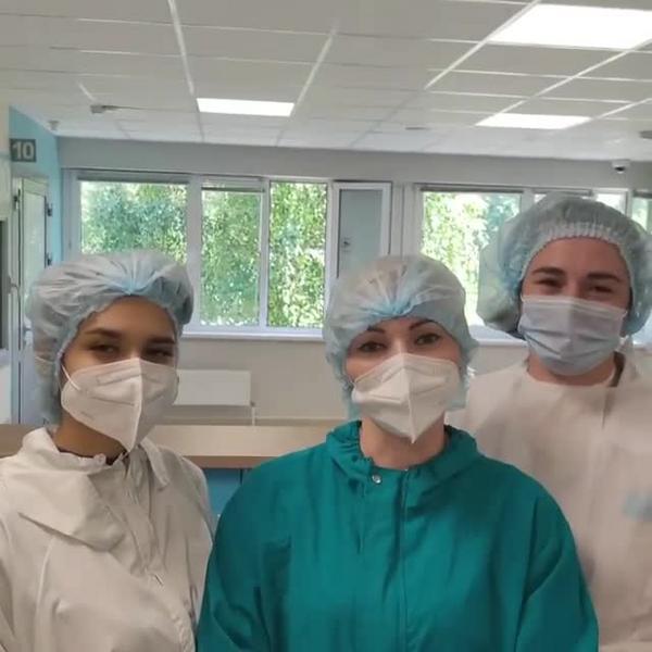 В Челнах медики из «красной зоны» записали видео с призывом к вакцинации