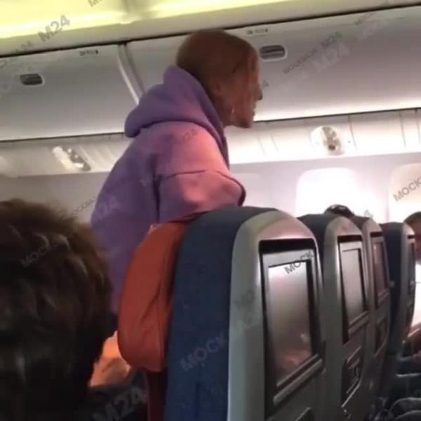 Пассажирка «Аэрофлота» наорала на родителей ребенка, который два часа пинал ее кресло