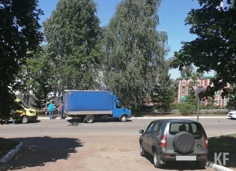 Малолетнего велосипедиста после наезда «ГАЗа» в Камских Полянах доставили в больницу