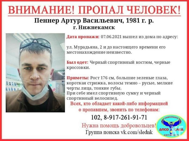 В Нижнекамске разыскивают двух пропавших мужчин В Нижнекамске разыскивают двух пропавших мужчин
