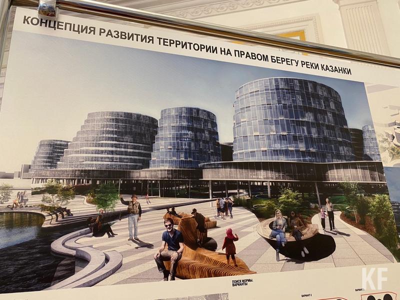 В столице Татарстана выбирают проект по развитию правого берега Казанки