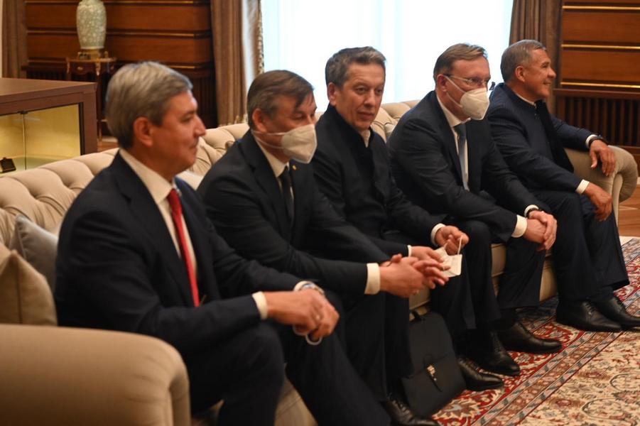 Рустам Минниханов встретился с президентом Турции Реджепом Тайипом Эрдоганом