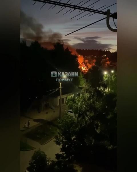 В Казани подожгли несколько домов возле строящегося дублера Горьковского шоссе