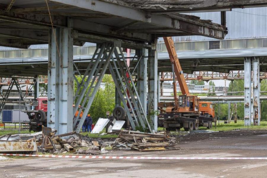 На КАМАЗе устроили тотальное обследование объектов после обрушения галереи