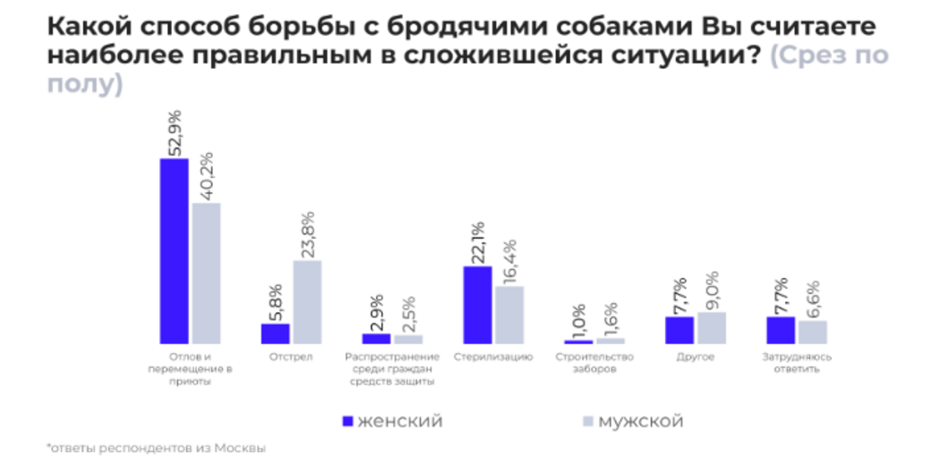 Россияне рассказали, какой метод борьбы с бродячими собаками считают наиболее эффективным Россияне рассказали, какой метод борьбы с бродячими собаками считают наиболее эффективным