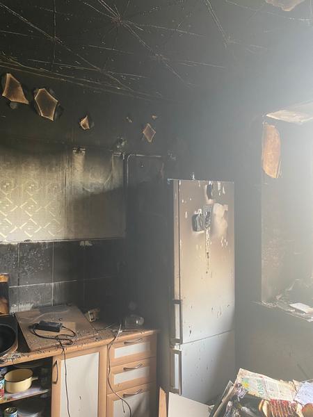 В Нижнекамске на кухне у пенсионерки произошел пожар