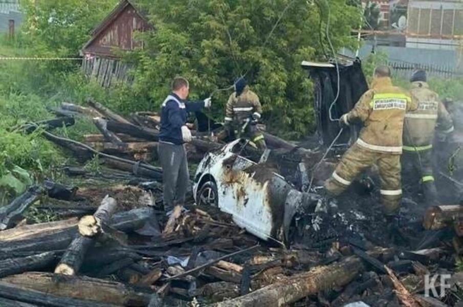 Пять человек сгорели заживо в результате ДТП в Самарской области