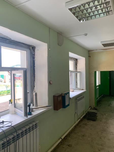 Капремонт здания поликлиники в Алексеевском районе выполнен на 60%