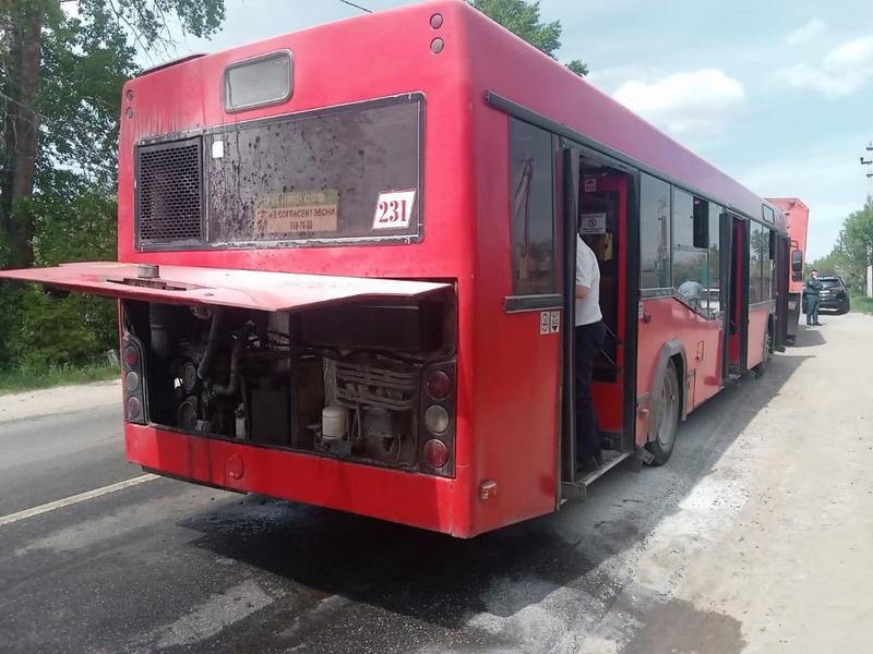 Прокуратура Татарстана начала проверку из-за пожара в автобусе №93