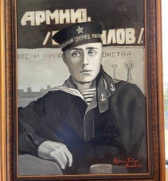 Художница из Казани подарила Путину портрет его отца-фронтовика Художница из Казани подарила Путину портрет его отца-фронтовика