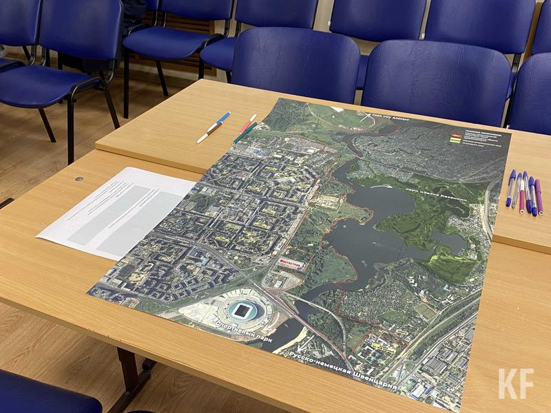 «Вы обсуждаете лавочки, фантики»: В Казани обсудили проект нового парка «Савиновский»