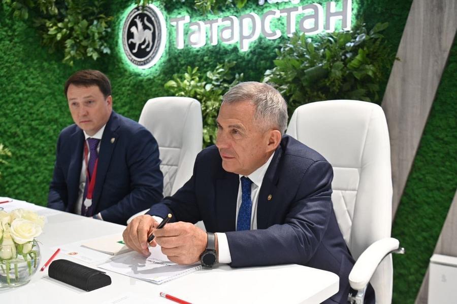 Президент Татарстана встретился с генеральным директором ROCKWOOL Russia
