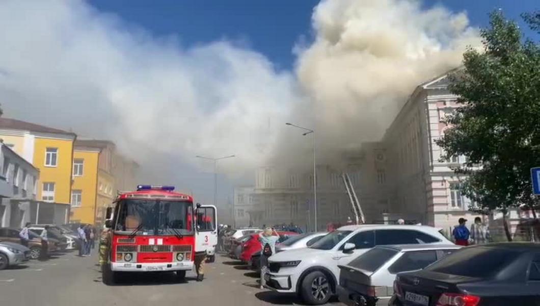 Прокуратура Казани организовала проверку по факту возгорания крыши арт-резиденции «Созвездие-Йолдызлык»