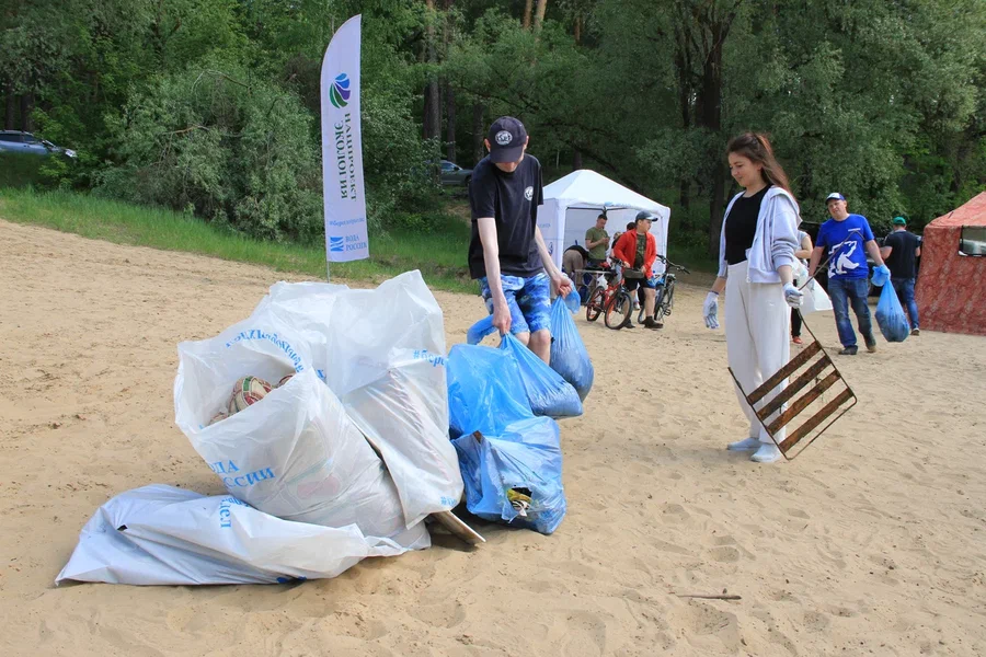 Bottles, bumper and sofa: Volunteers clean Deep Lake