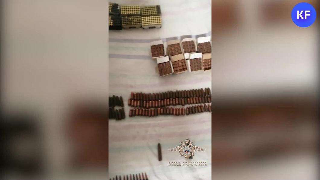 Полицейские обнаружили в доме татарстанца оружие и боеприпасы