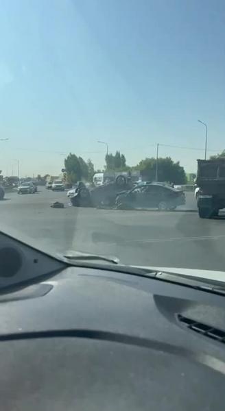 Два человека пострадали в Челнах в ДТП с иномаркой-«опрокидышем»