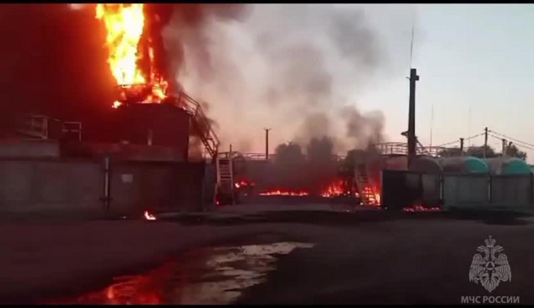 Следователи назвали причину пожара на складе ГСМ в Уфе