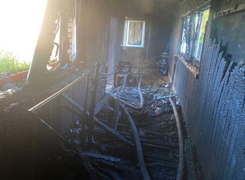 В Альметьевске на площади 70 «квадратов» произошел пожар