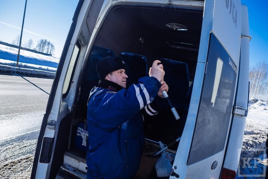 Массовые проверки пассажирских автобусов проводят в Татарстане