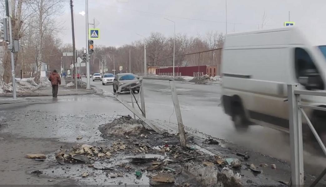 Улица Магистральная не пережила ремонта: объясняем, кто виноват