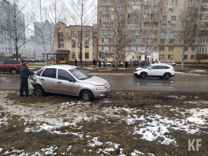 Водитель на летней резине устроил ДТП в Нижнекамске
