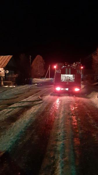 При тушении пожара под Елабугой спасатели обнаружили два трупа