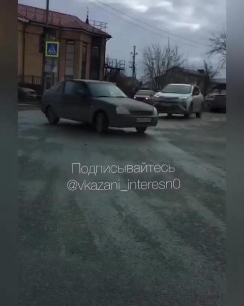 В Казани водители устроили разборки в стиле GTA со стрельбой и тараном