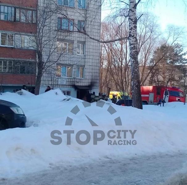 Очевидцы рассказали про пожар в отделе казанской полиции