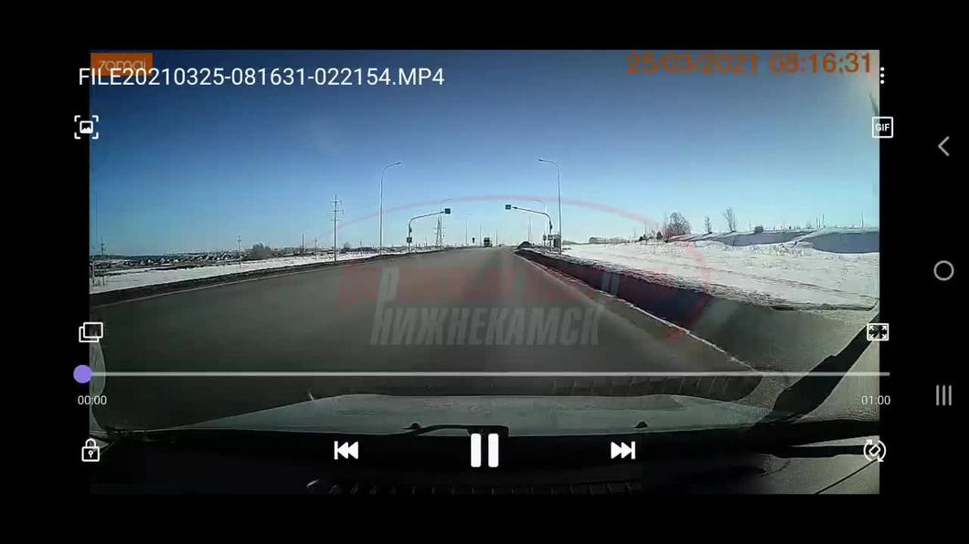 Пенсионер на «Рено» устроил аварию в Нижнекамском районе