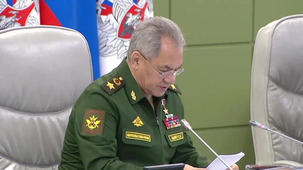 Шойгу заявил, что россияская армия продолжит военную спецоперацию на Украине