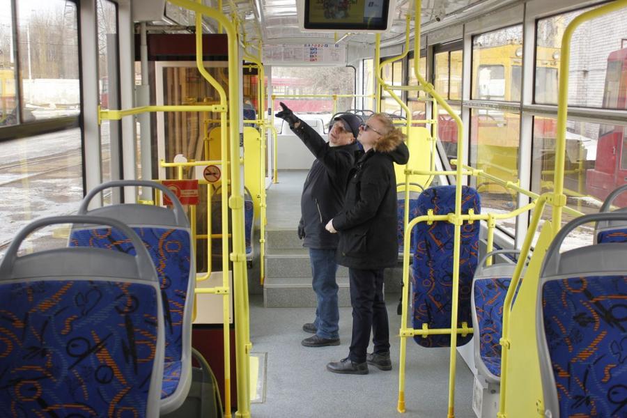 В Казани трамваи готовят  к весенне-летнему периоду