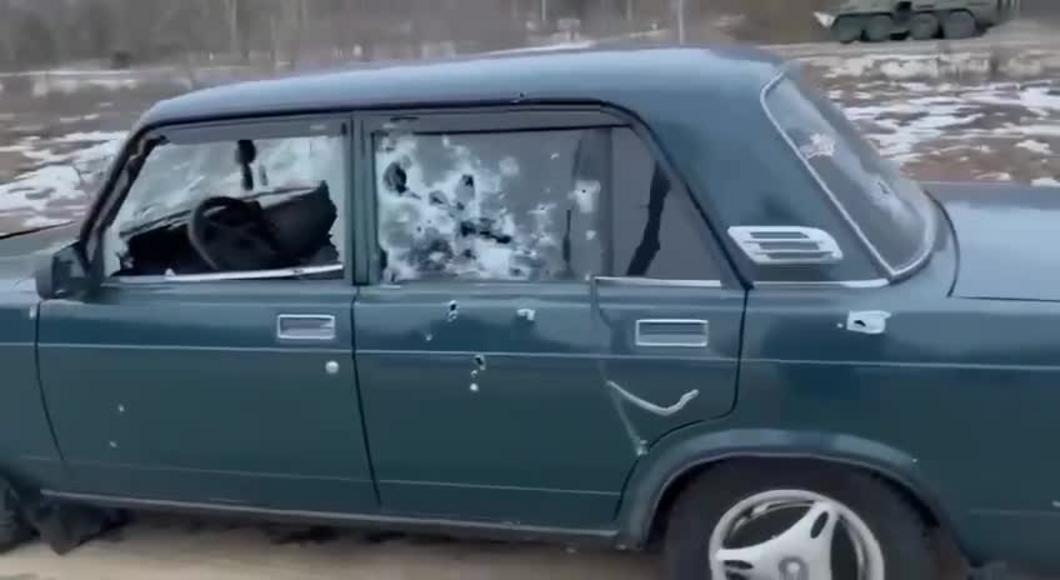 ФСБ публикует кадры с места атаки диверсантов в Брянской области ФСБ публикует кадры с места атаки диверсантов в Брянской области