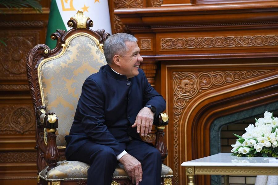 Рустам Минниханов встретился с президентом Таджикистана Эмомали Рахмоном