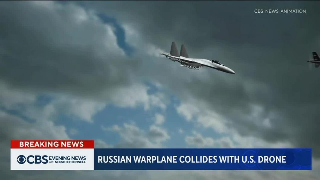 Американский телеканал CBS смоделировал падение дрона MQ-9 Reaper в Черном море