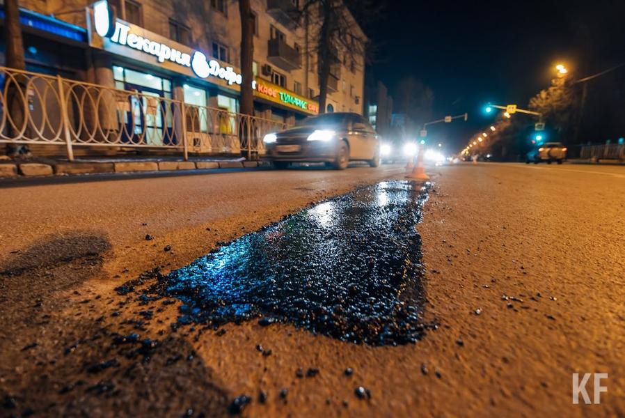 «Больше ждать нельзя»: в Казани идет ямочный ремонт