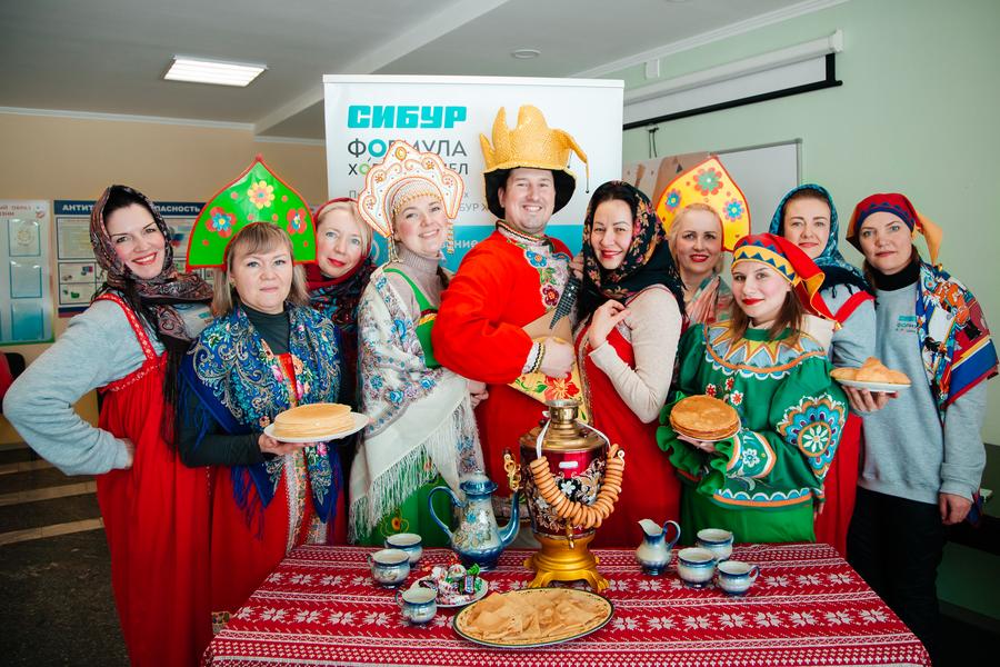 Волонтеры «Нижнекамскнефтехима» организовали для детей с ОВЗ масленичные гуляния